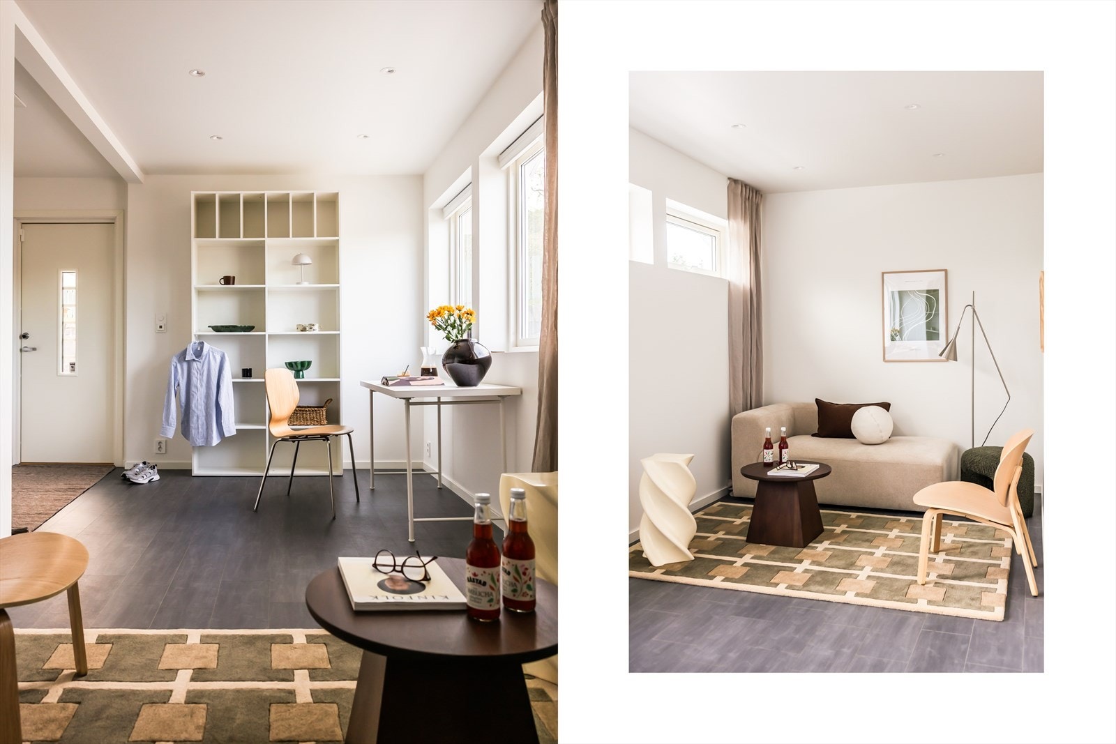 Her er det mulighet for å sette inn en lettvegg slikt at du får et ekstra soverom Galleribilde