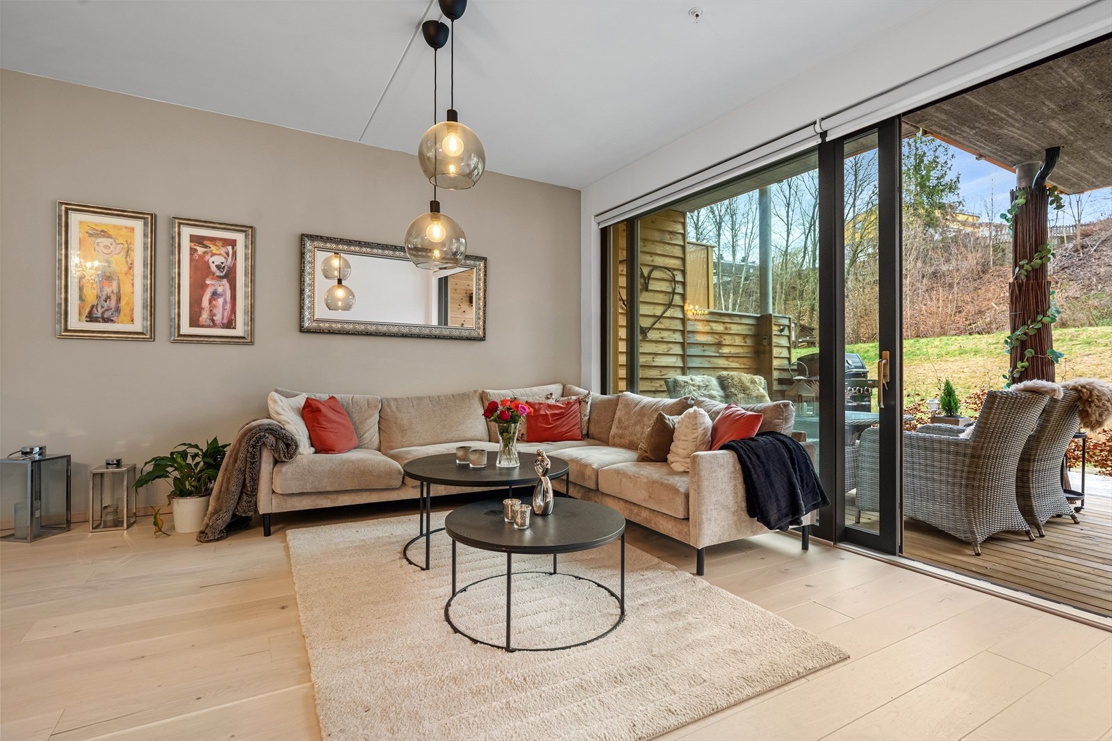 En lekker 4-roms leilighet fra 2023 med nybygg garanti. Galleribilde