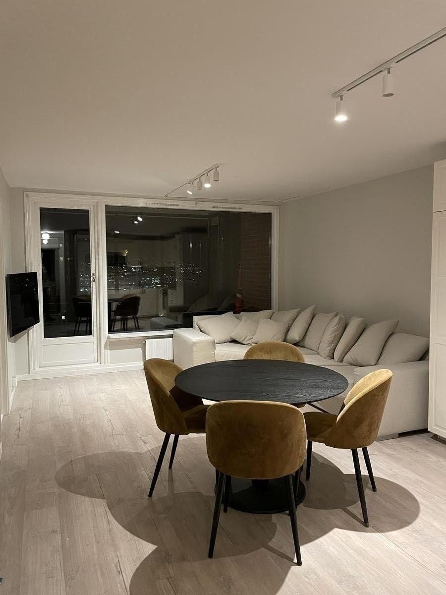 Åpen kjøkken-og stueløsning Galleribilde