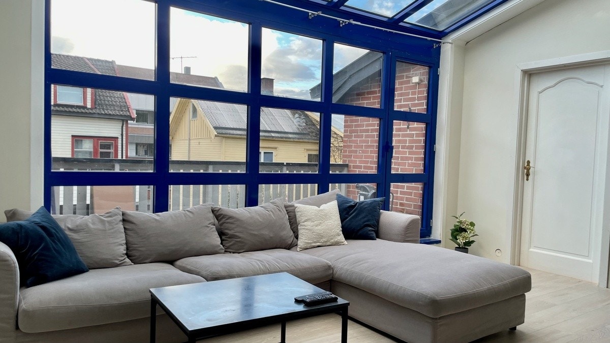 Store fellesarealer gjør det enkelt å være sosial Galleribilde