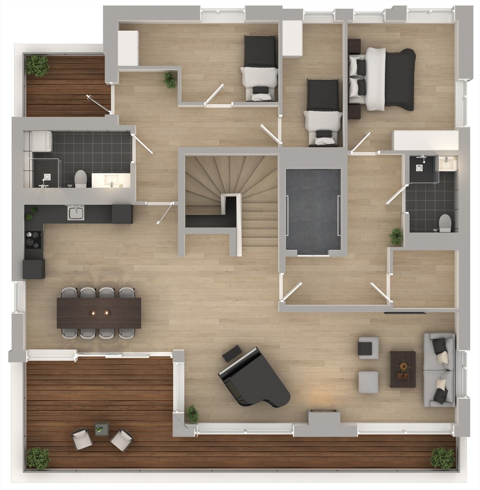 E701 - Planskisse Galleribilde