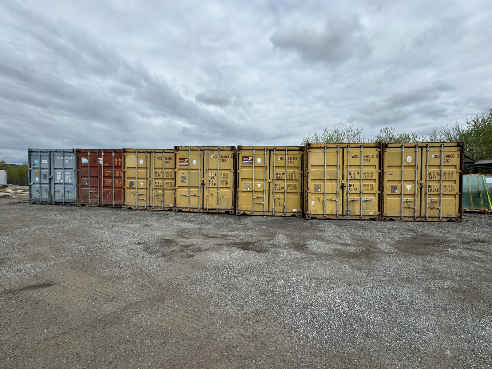 20 fots containere til leie Galleribilde