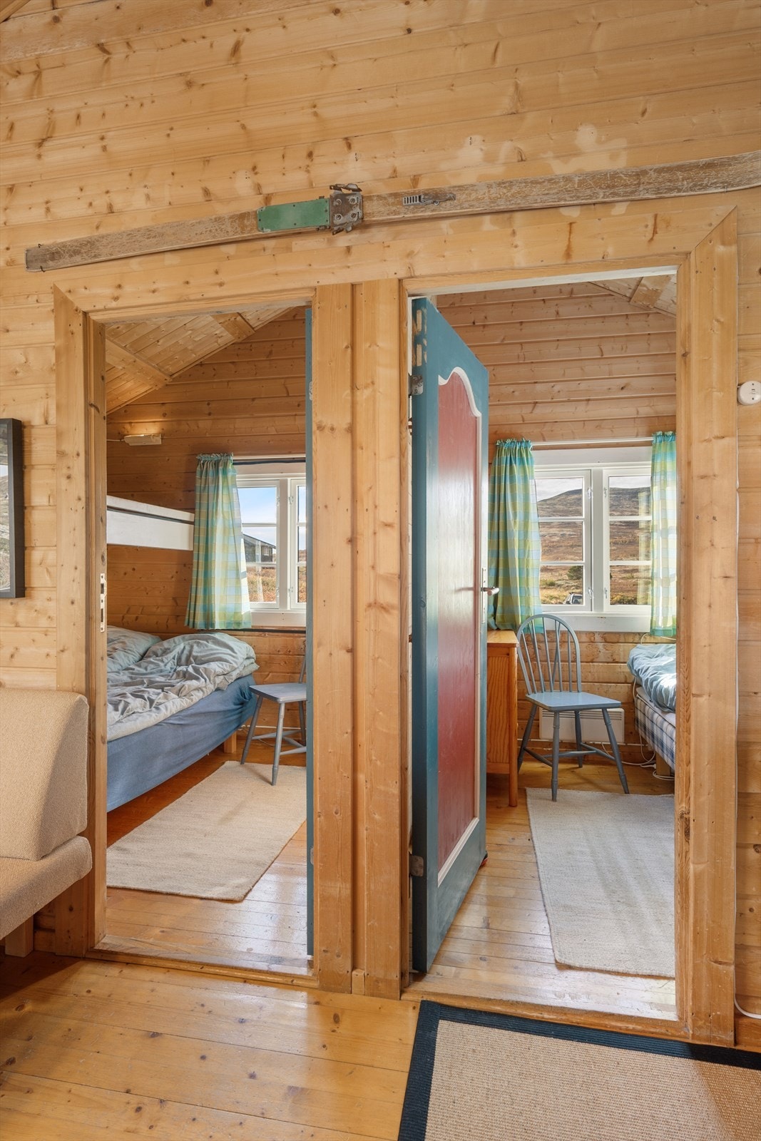 Hytta inneholder totalt to soverom. Galleribilde