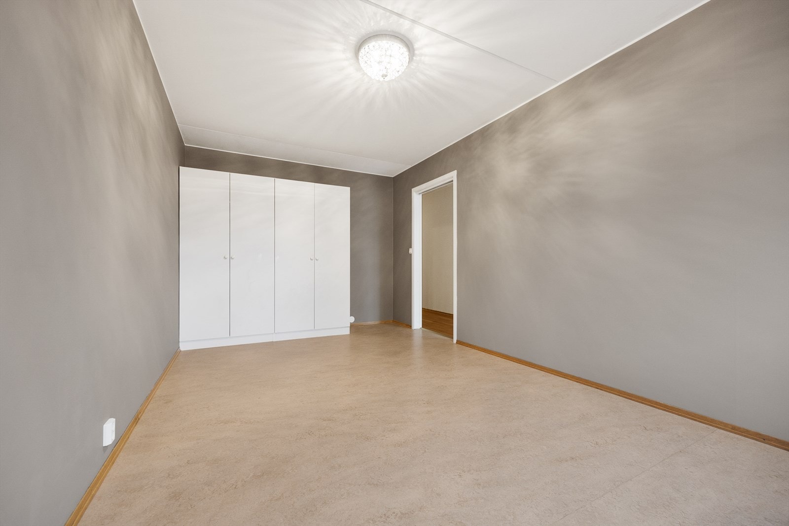 Soverommet uten digital styling. Galleribilde