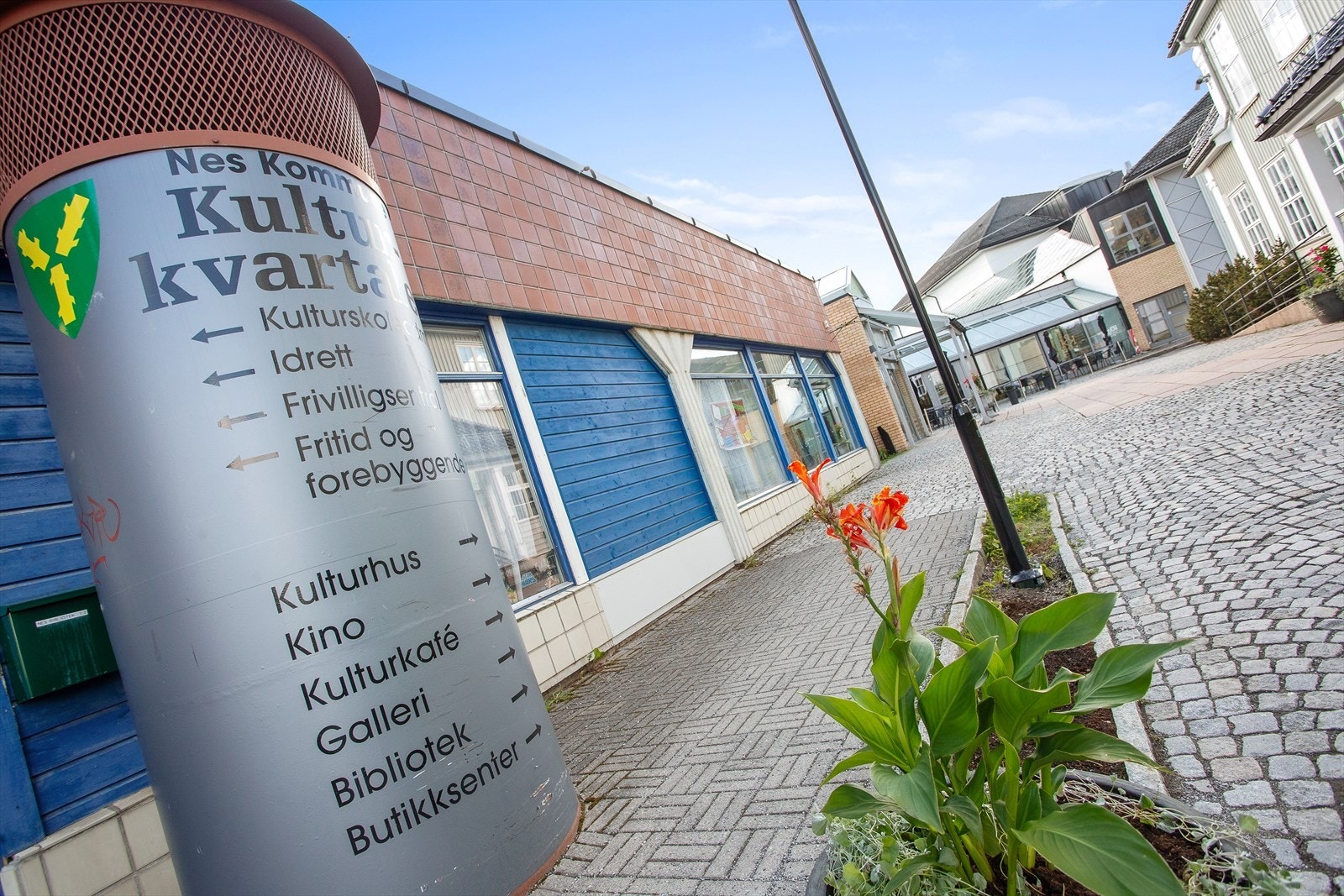 Kulturkvartalet samler mange av sentrums tilbud på ett sted. Galleribilde