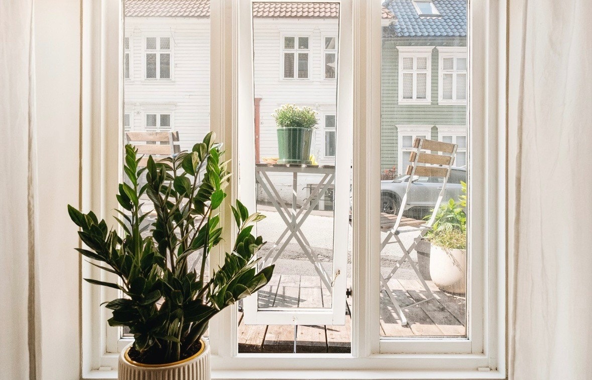 Innsyn på den lille sittegruppen Galleribilde