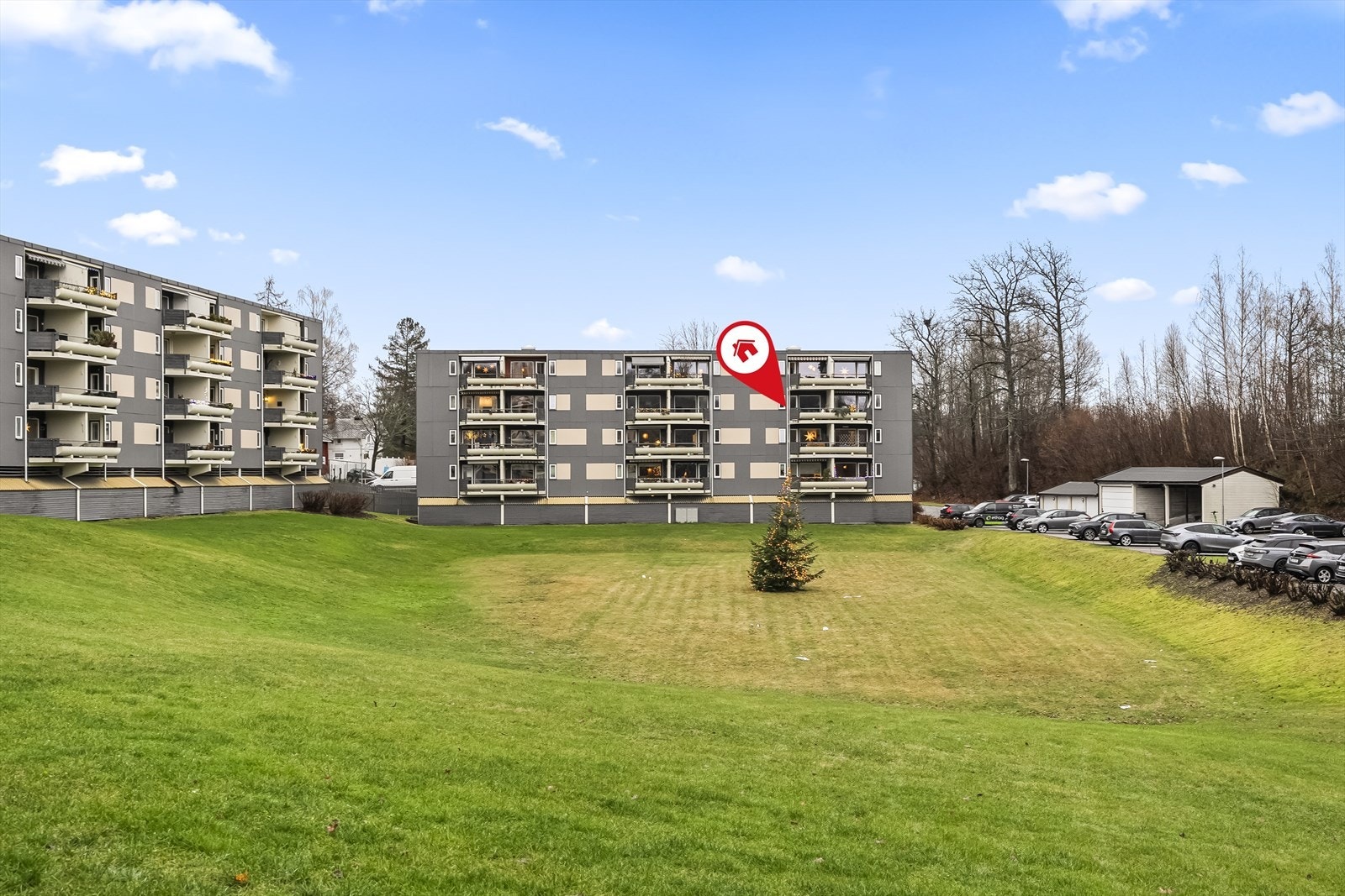 Opparbeidet fellesområder. Galleribilde