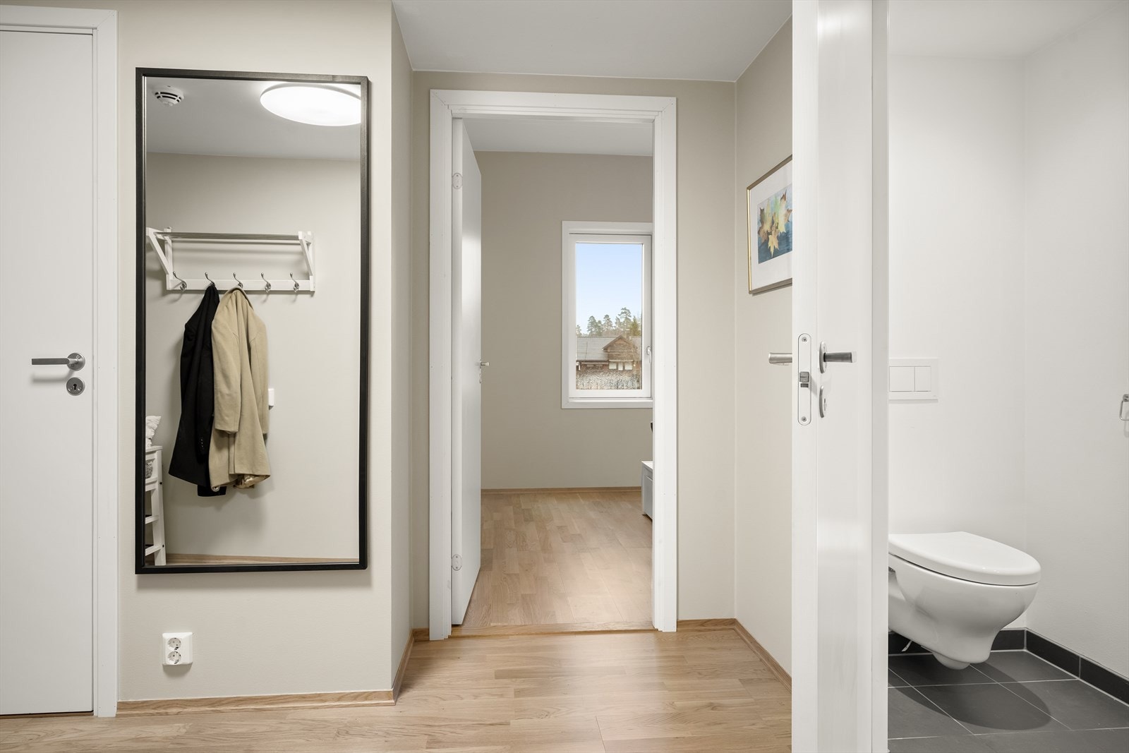 Det er 2 stk. wc i leiligheten Galleribilde