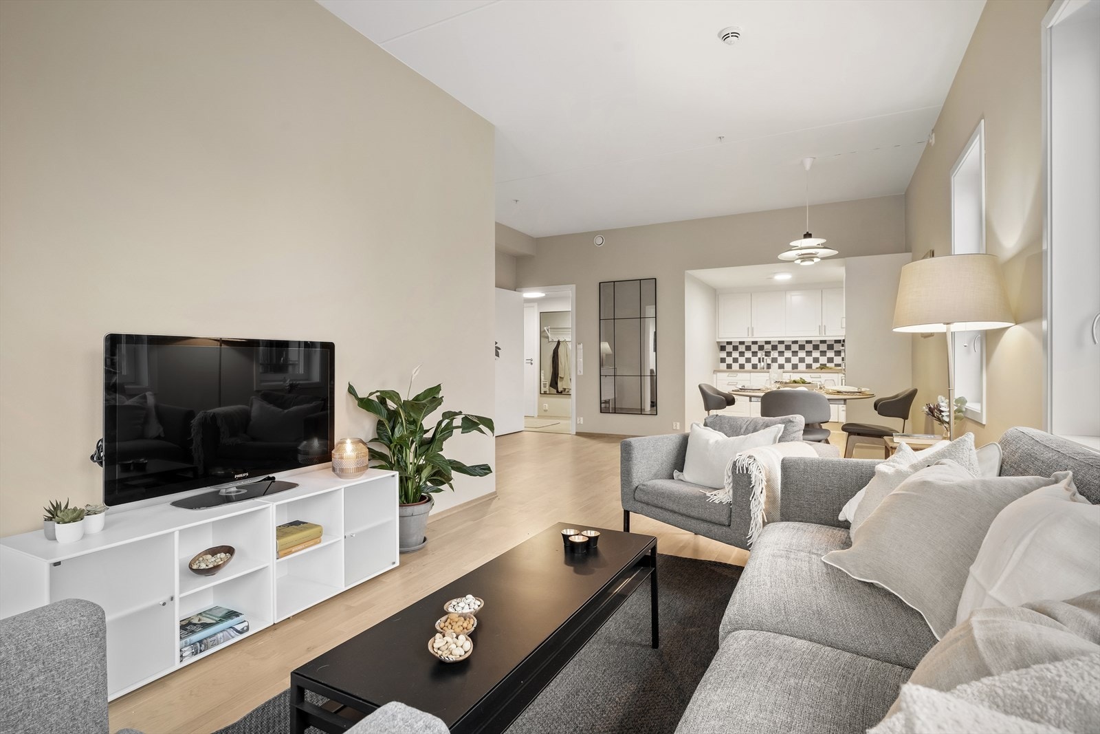 Gjennomgående planløsning Galleribilde