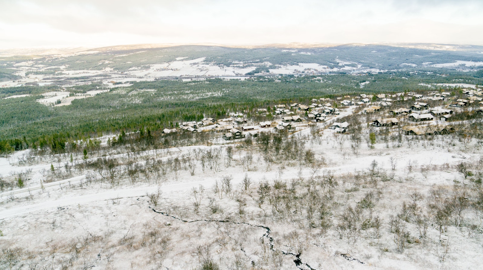 Flott utsikt mot dalen og Glomma. Galleribilde