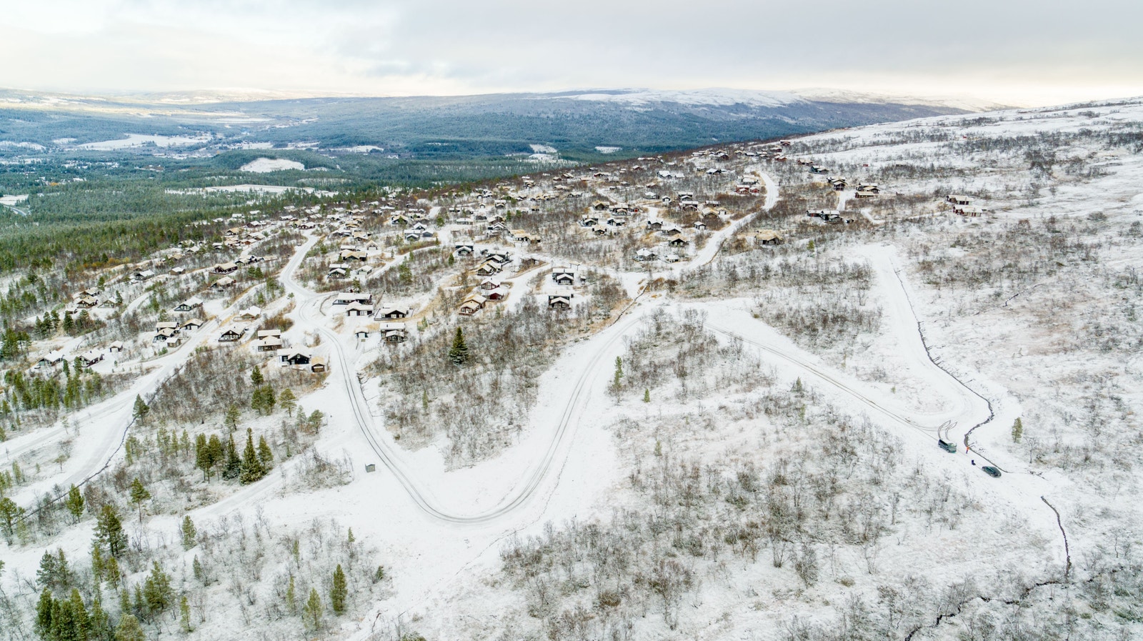 Fra nytt felt inn mot det vel etablerte. Galleribilde