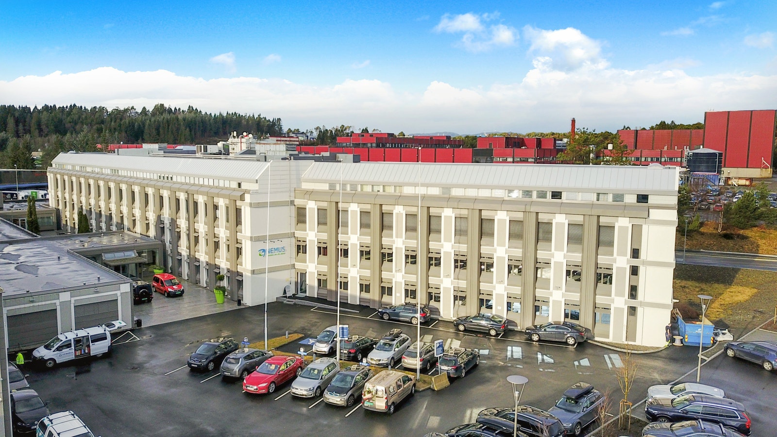 Byggets fasade Galleribilde