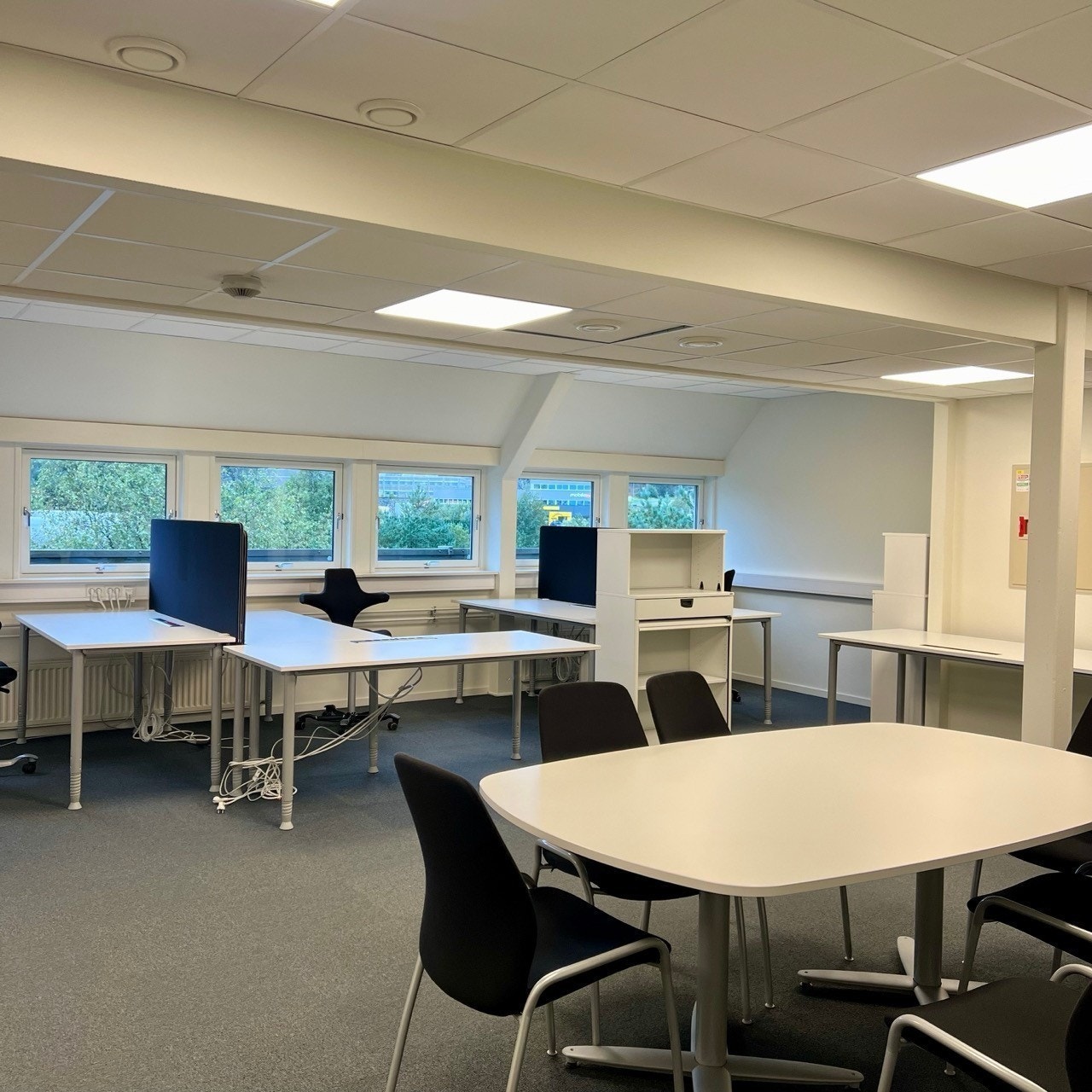 Åpent kontorlandskap Galleribilde