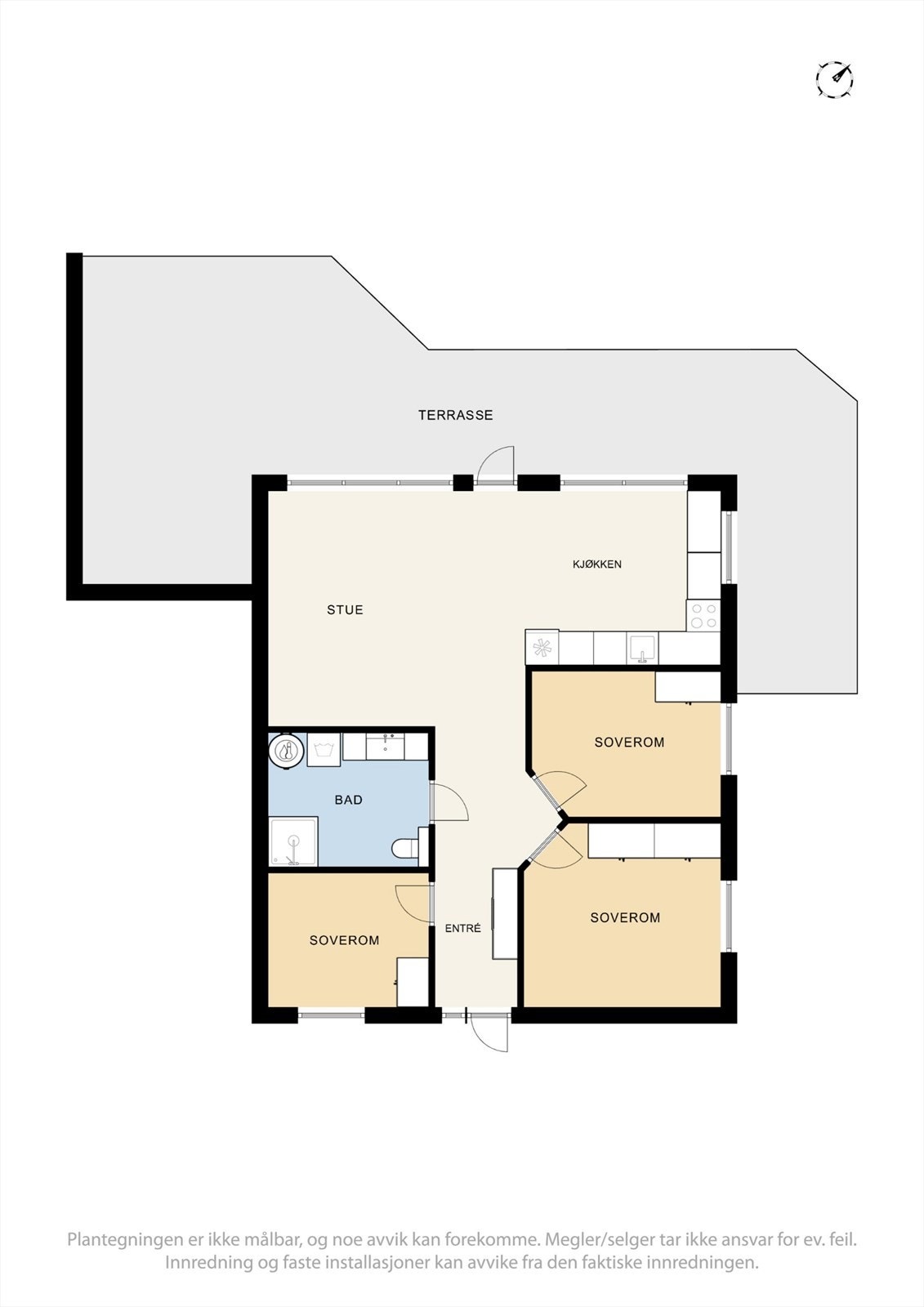 Plantegning. Galleribilde