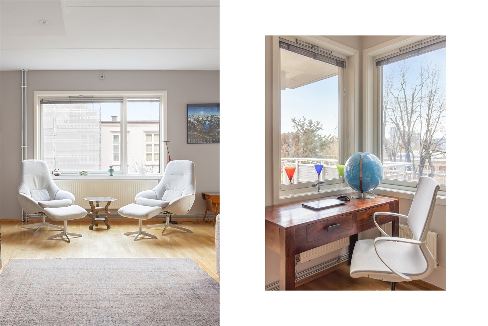 Den gode utformingen gjør det enkelt å innrede oppholdsrommet i ulike soner. Galleribilde