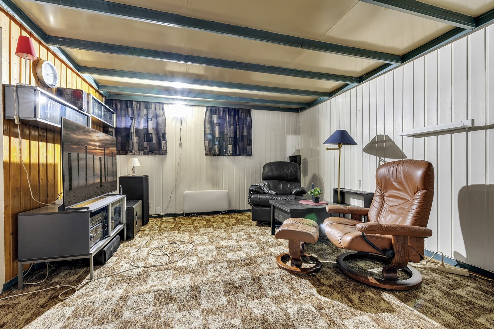 Kjellerstue på 22 kvm. Galleribilde