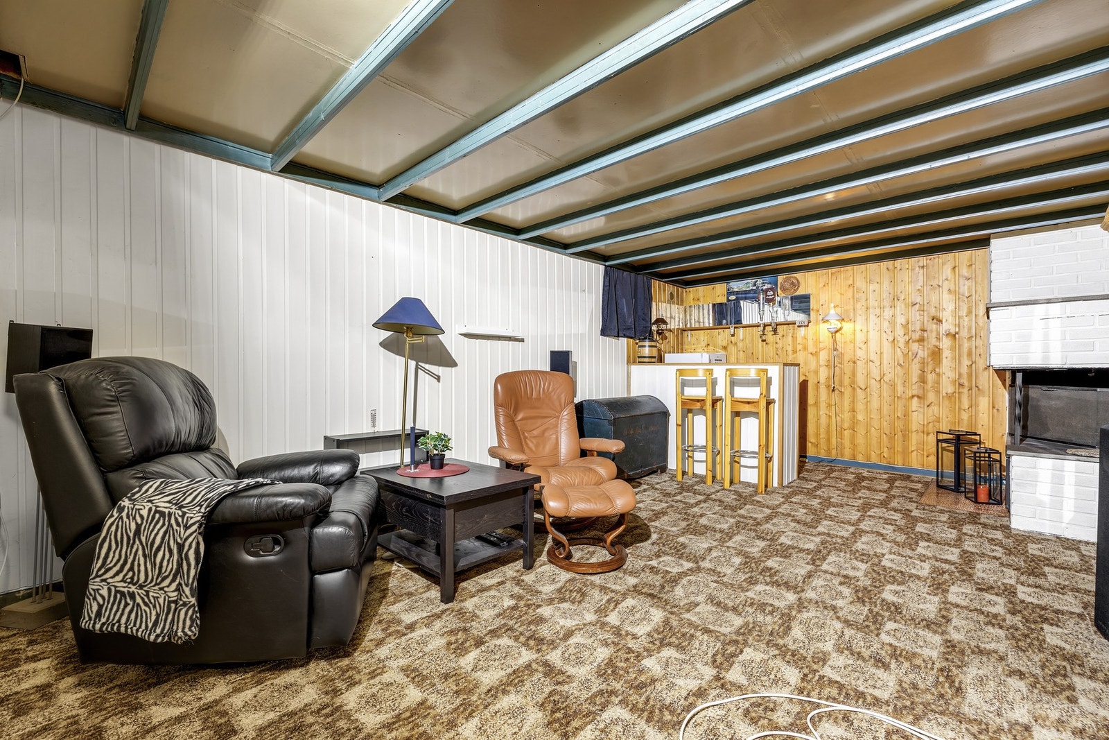 Kjellerstue på 22 kvm. Galleribilde