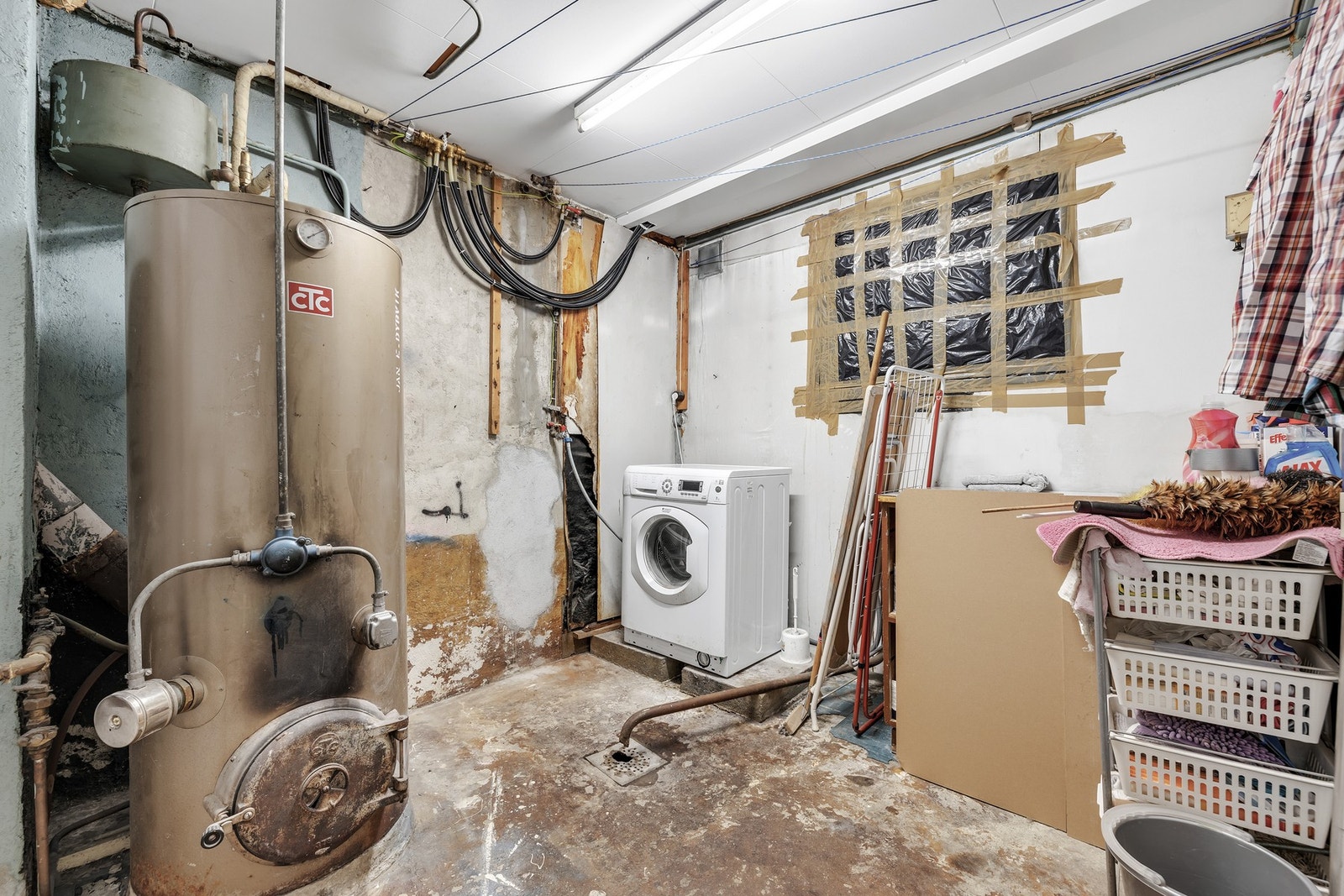 Eldre vaskerom. Galleribilde