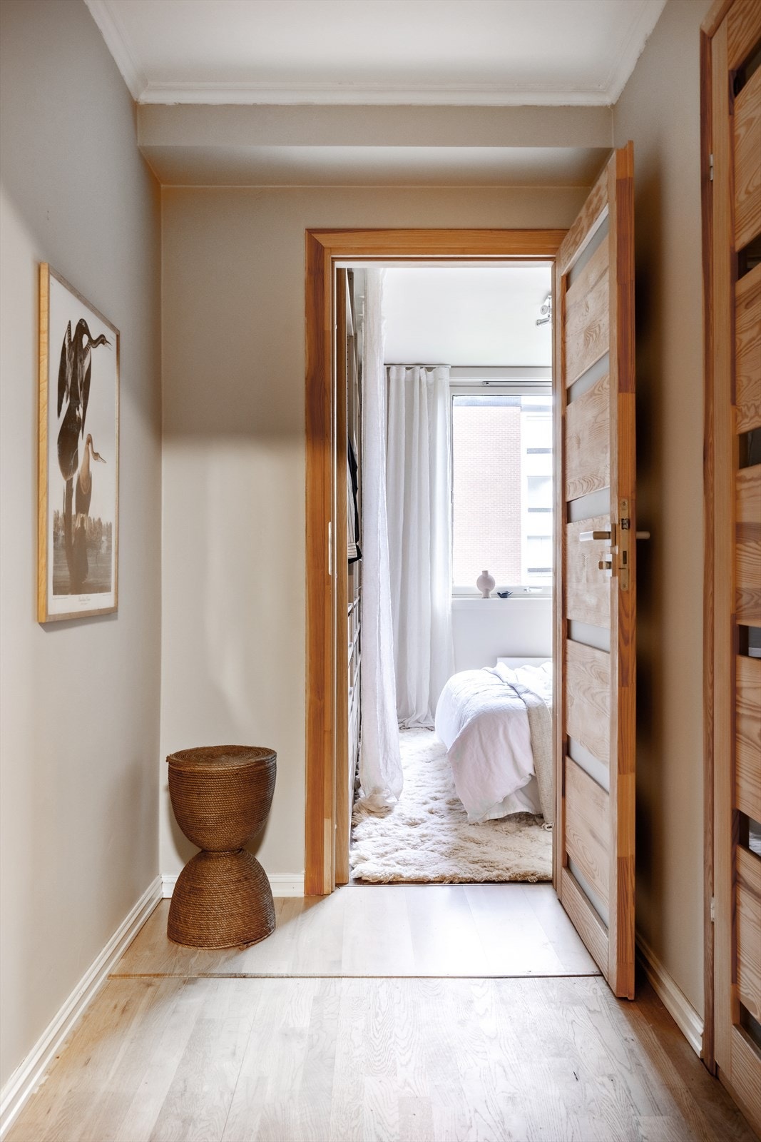 Fra entré har man adkomst til hovedsoverommet Galleribilde