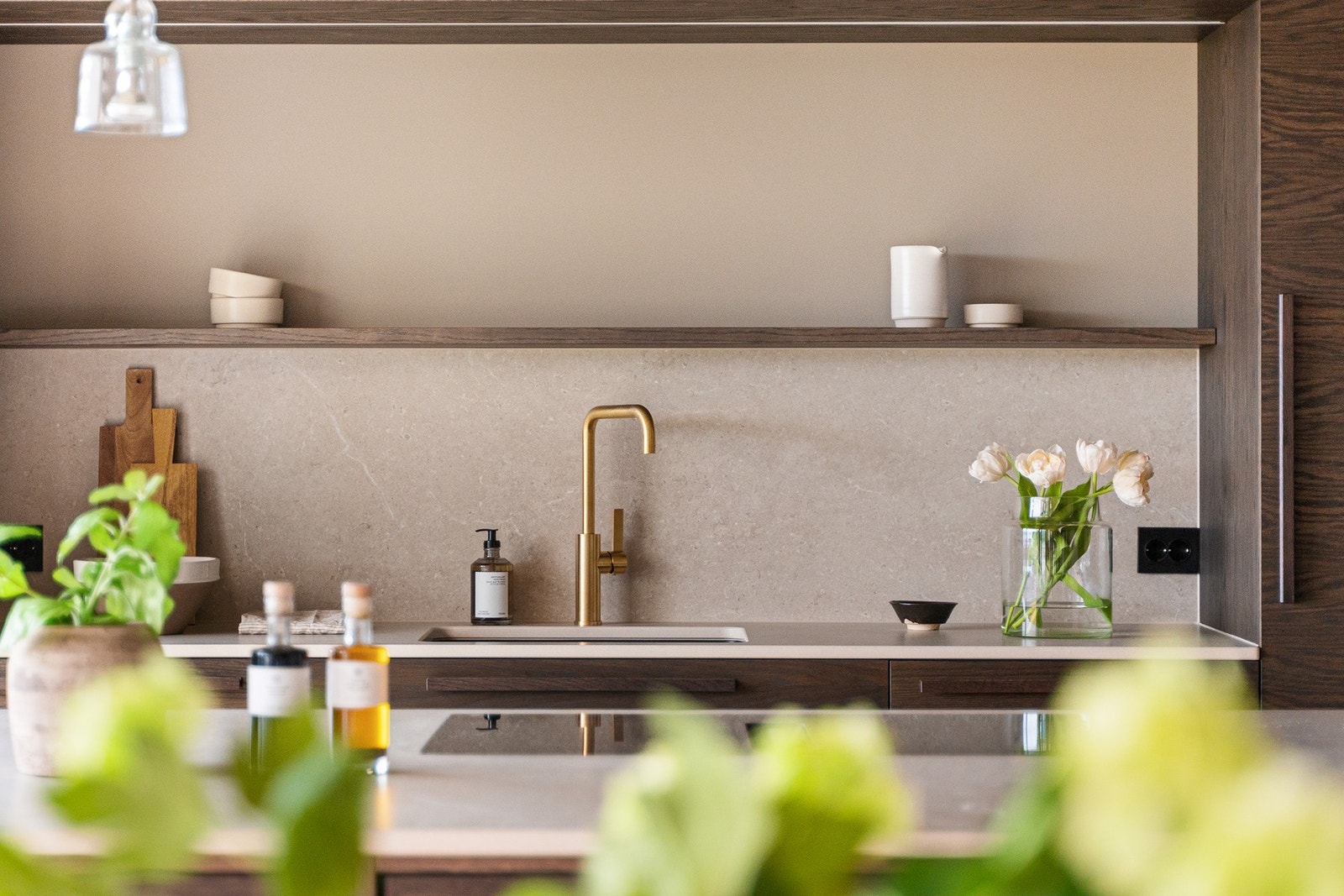 Samtlige integrerte hvitevarer er toppmodellene fra Siemens. Galleribilde