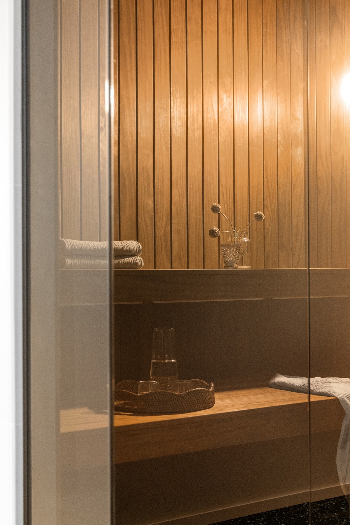 Badstue er utført med Termoradiata panel. Galleribilde