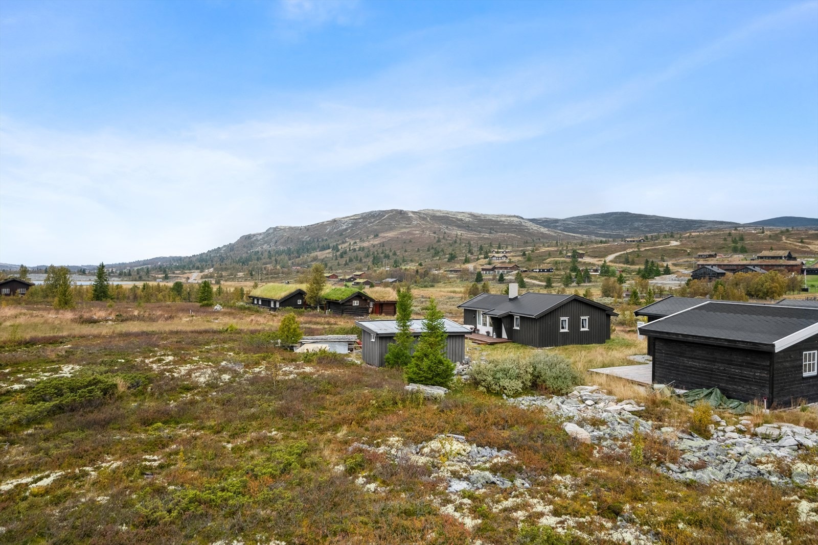 Fra eiendommen er det flott utsikt. Galleribilde
