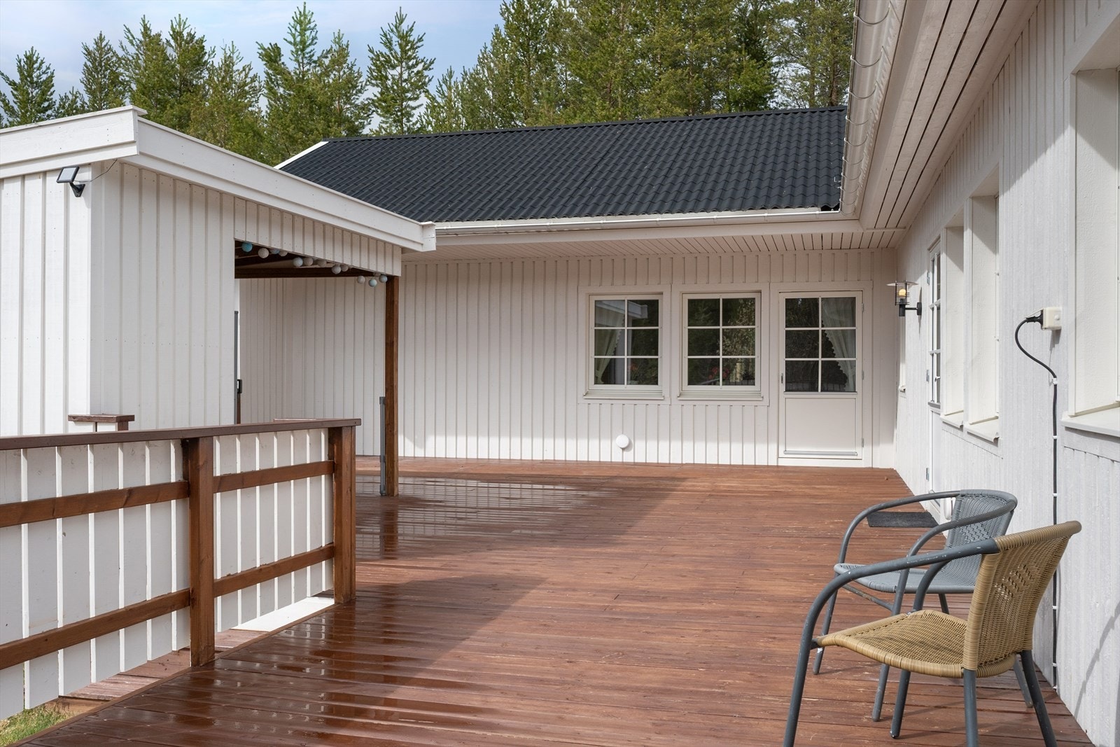 Det er flere lune og koselige plasser å sitte. Galleribilde