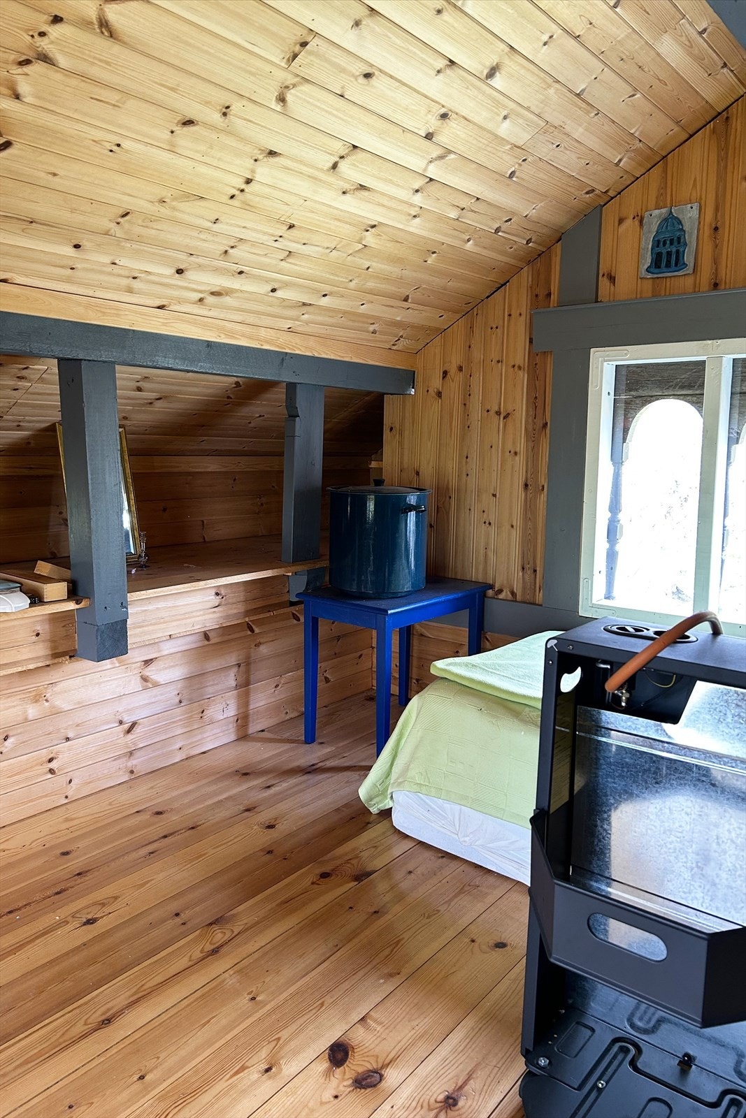 Fra loftet på uthuset Galleribilde