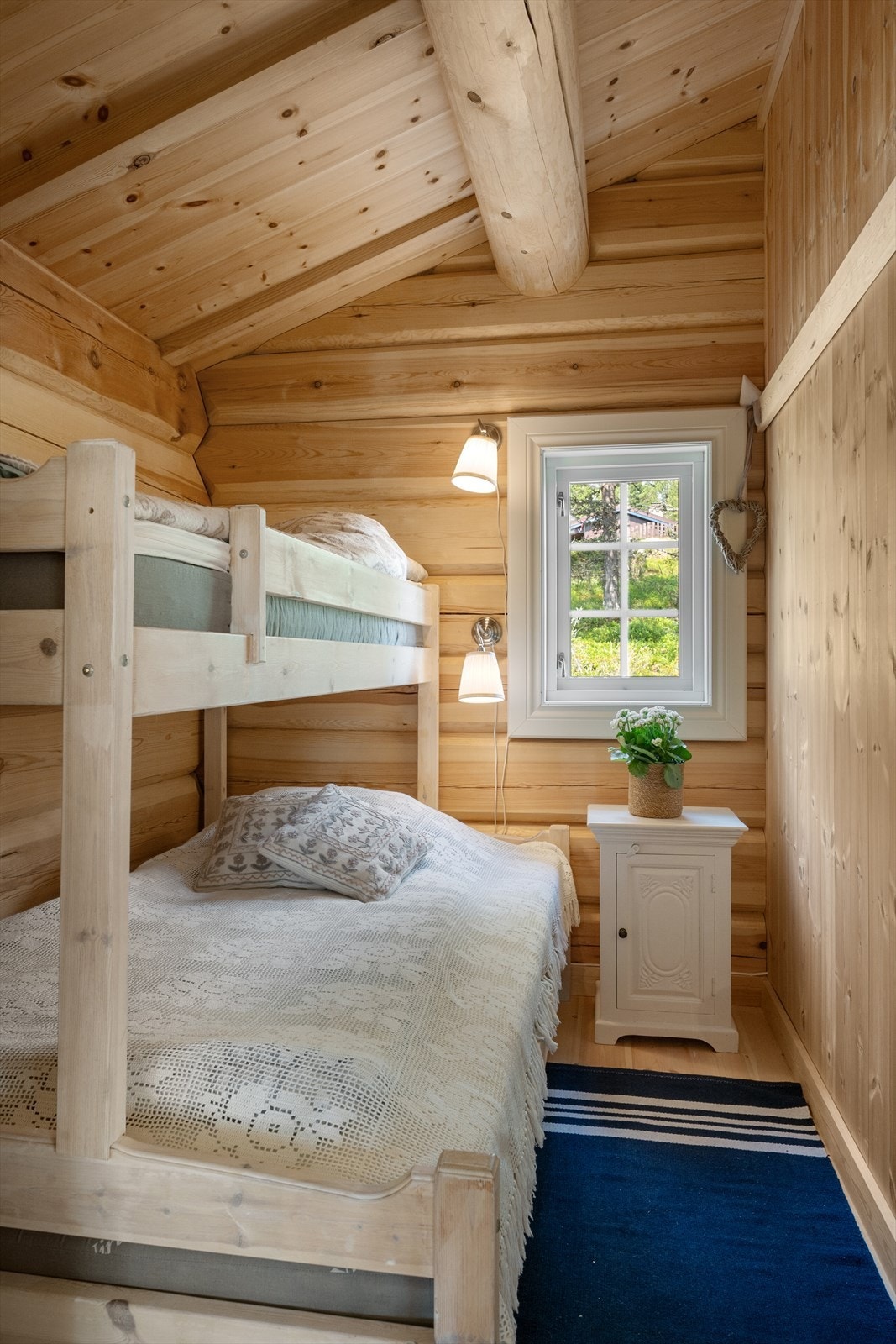 Soverom 2 er innredet med klassisk familiekøye. Galleribilde