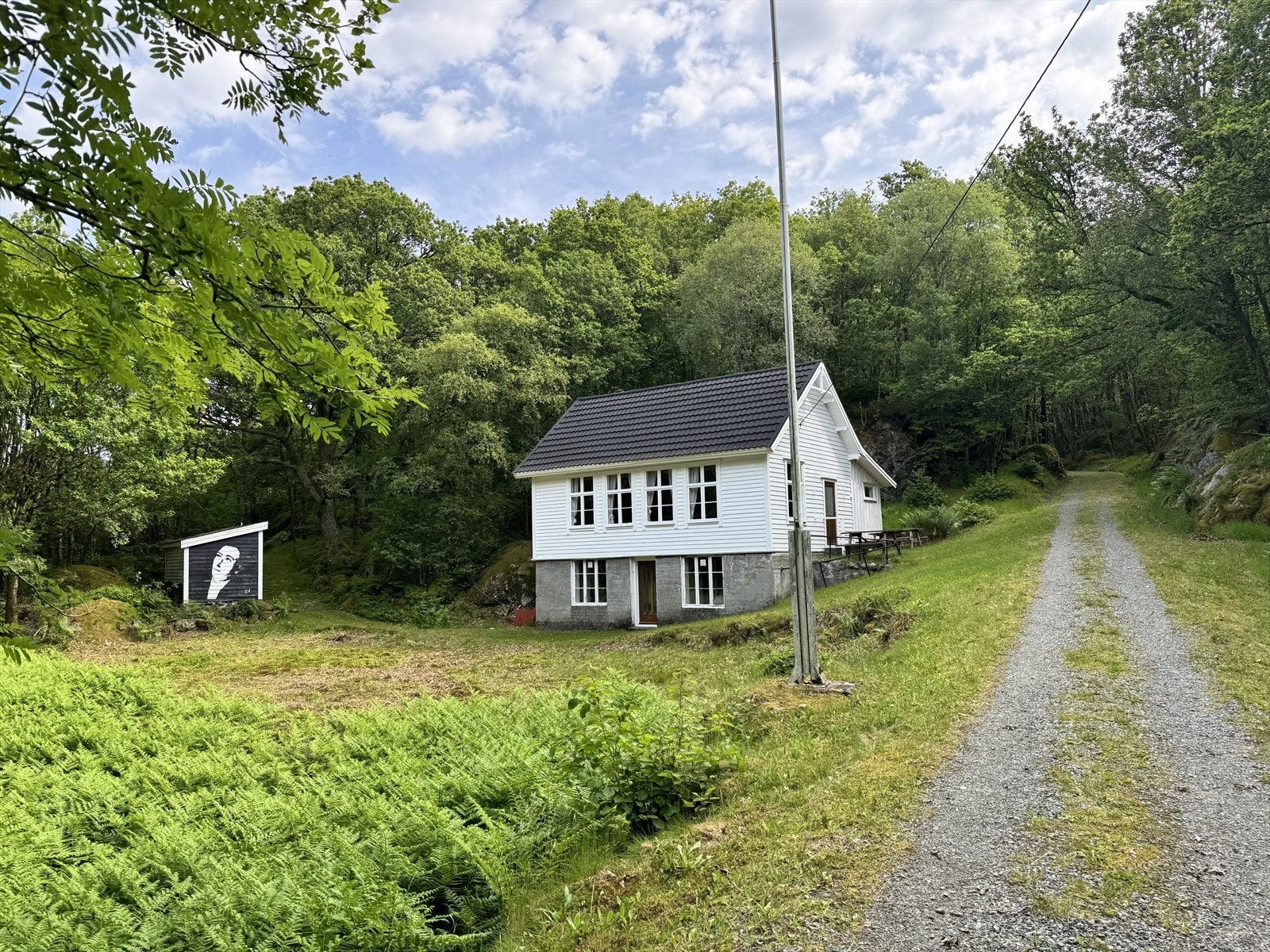 Det er tinglyst festeavtale for bedehuset med varighet på 100 år fra avtalen ble inngått 06.01.1938. Galleribilde