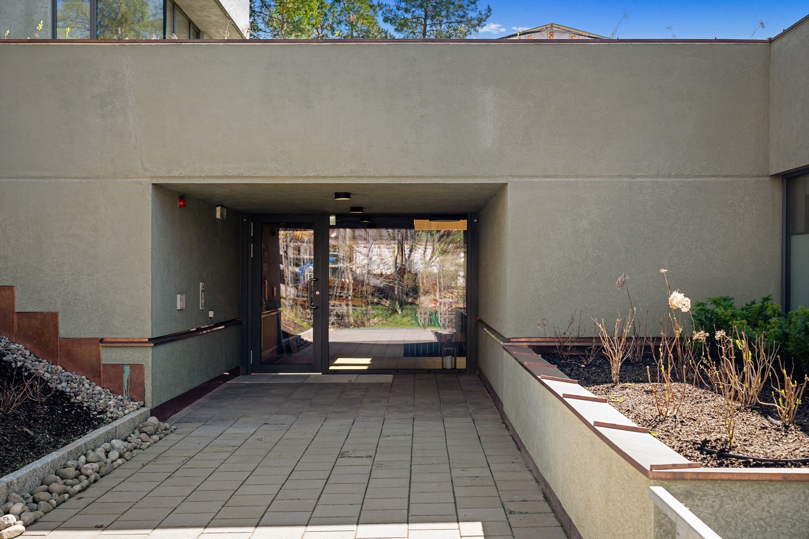 Representativt inngangsparti. Galleribilde