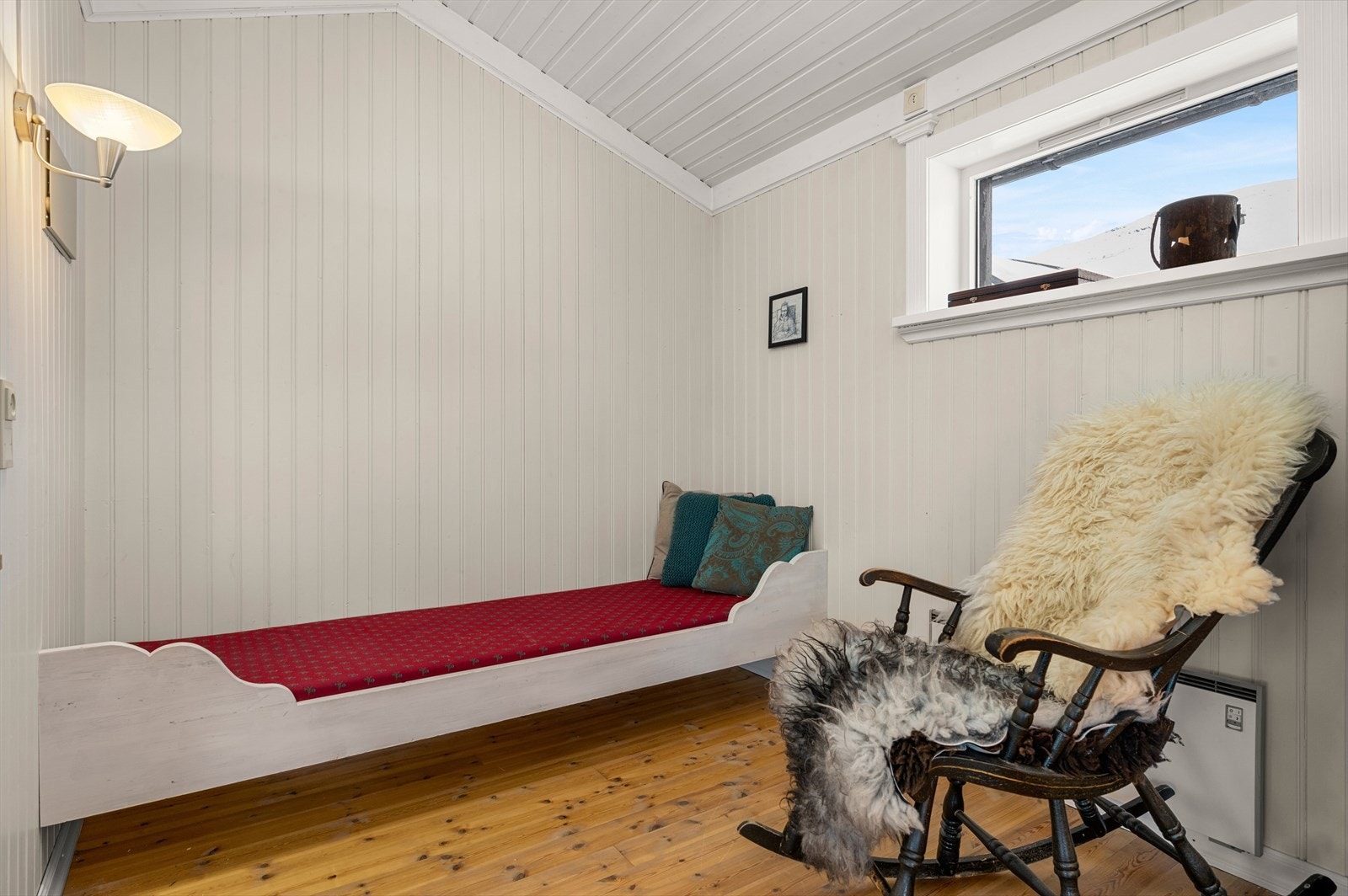 I stuen finner du også en koselig avslapningssone, perfekt for å roe ned etter en lang dag i skibakken. Galleribilde