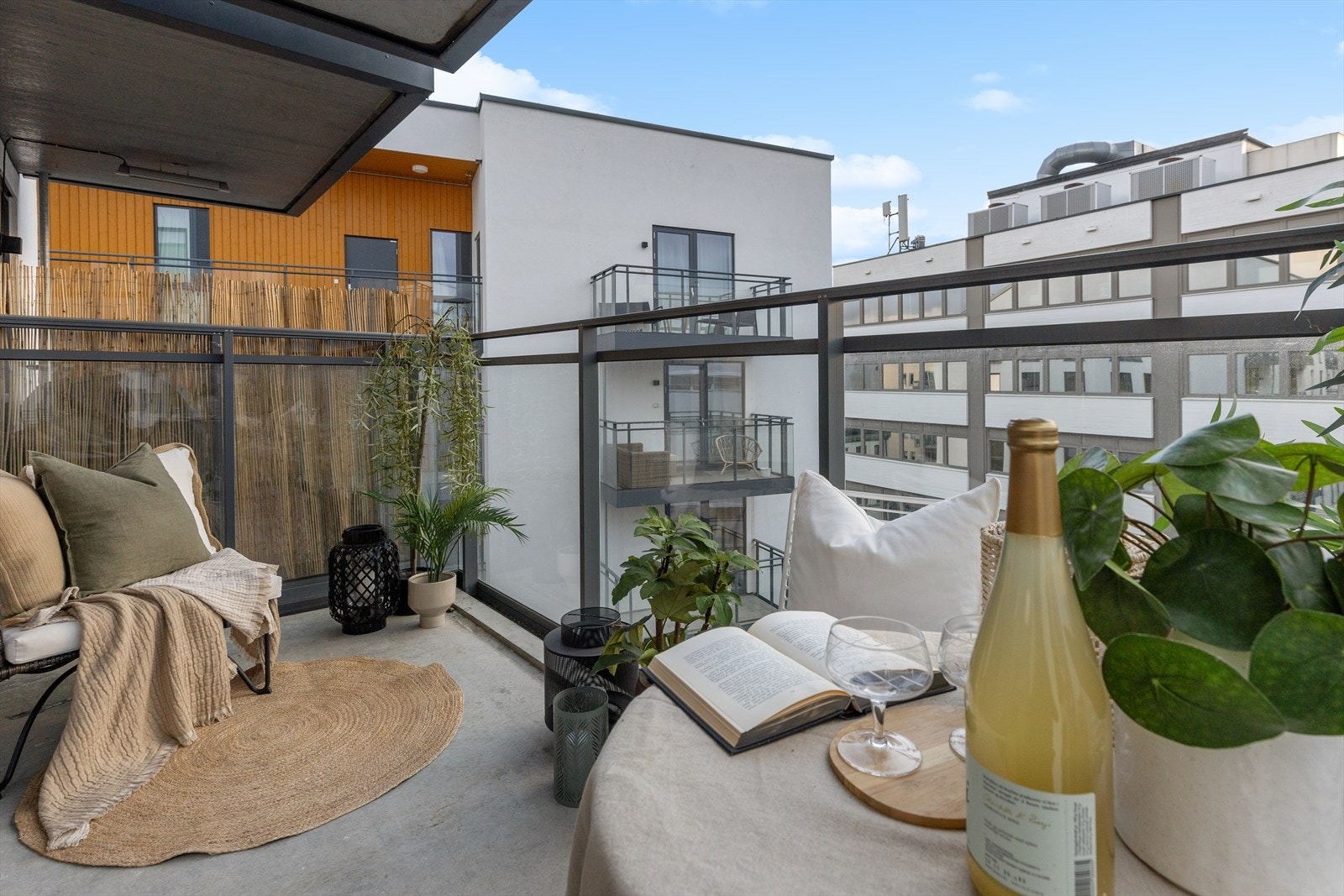 Fleksibel uteplass - her kan du møblere akkurat slik du ønsker Galleribilde