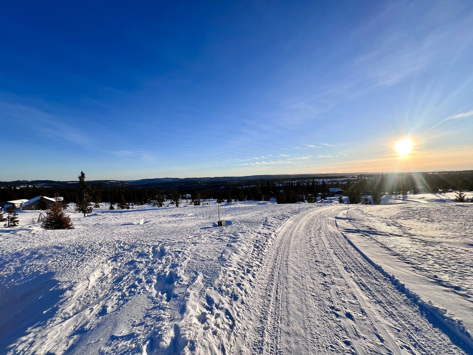 Vinterbilde tatt av eiendomsmegler 27.12.2023 Galleribilde