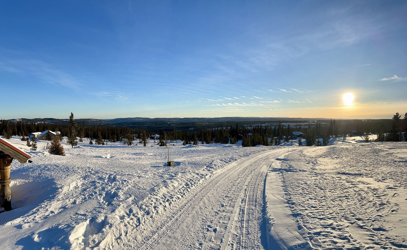 Vinterbilde tatt av eiendomsmegler 27.12.2023 Galleribilde