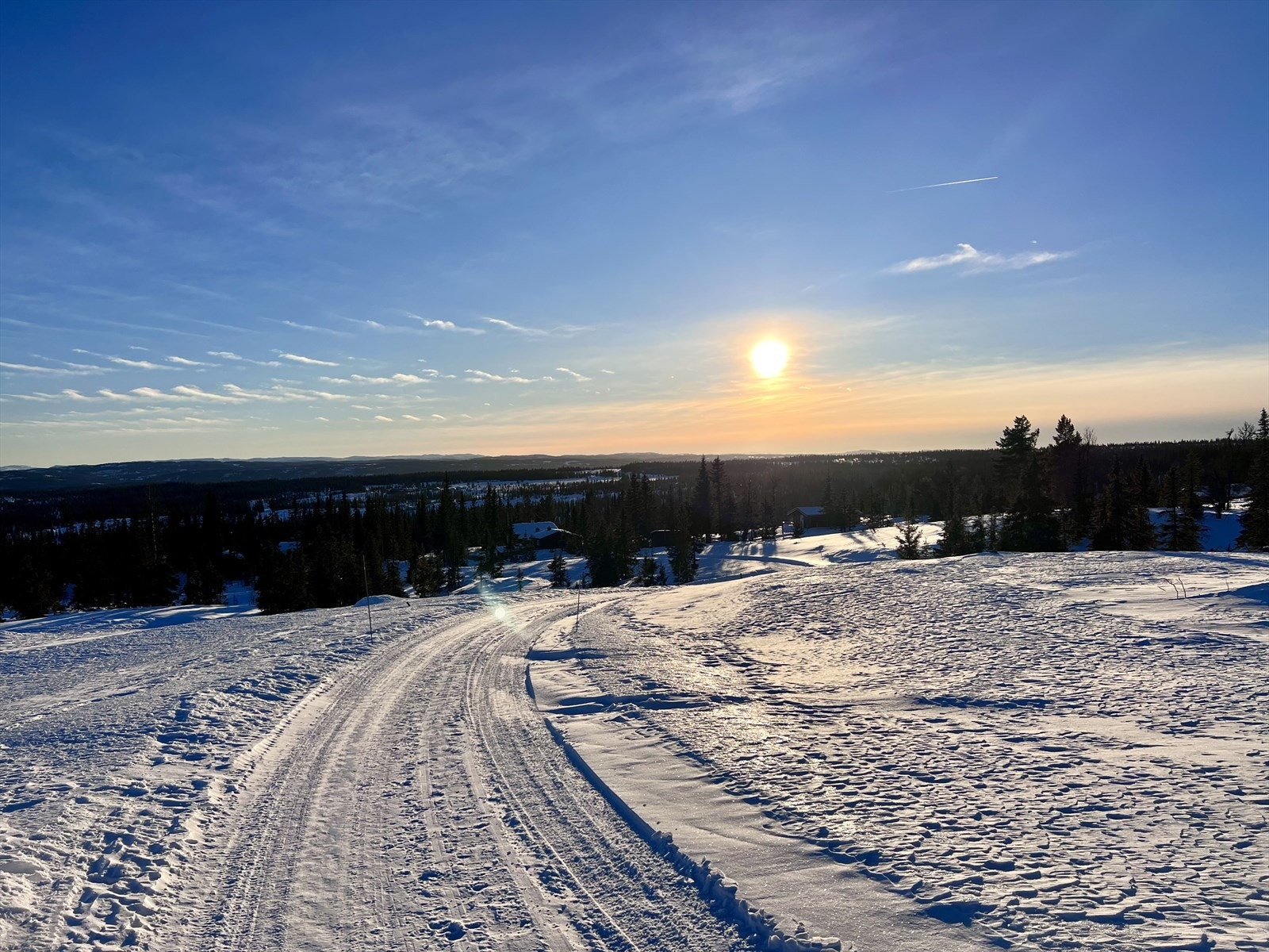 Vinterbilde tatt av eiendomsmegler 27.12.2023 Galleribilde
