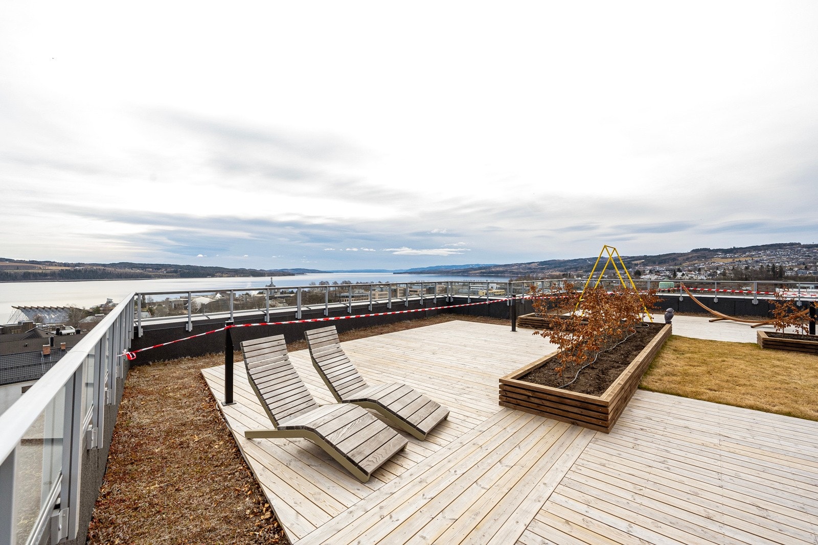 Felles takterrasse. Galleribilde