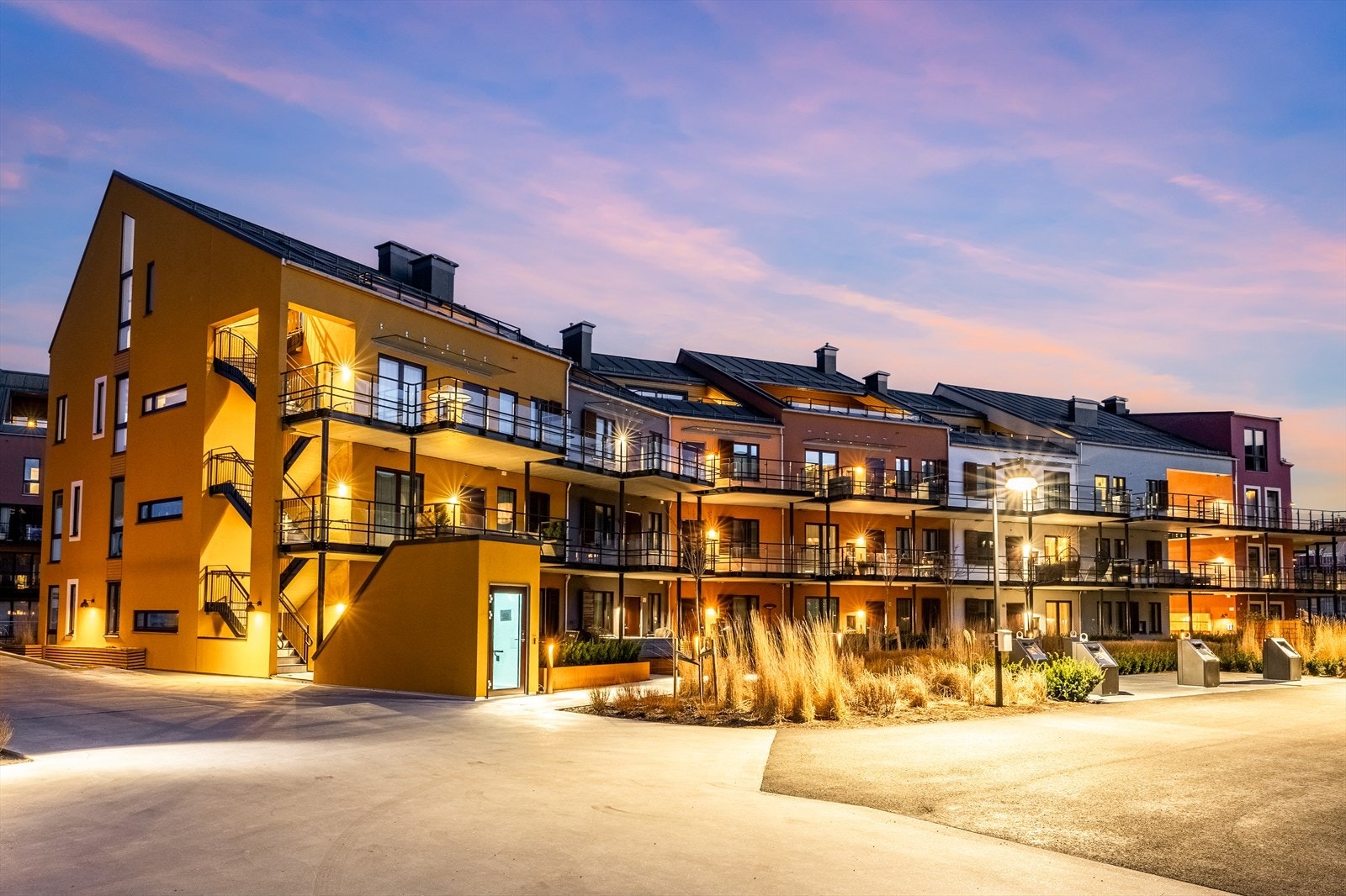 Kveldsstemning Galleribilde