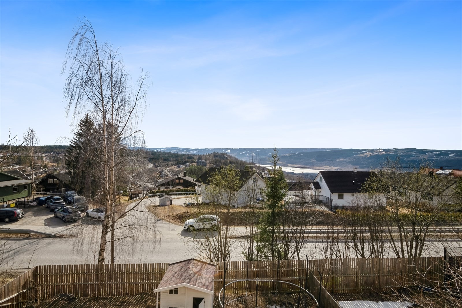 Utsikten fra balkongen. Galleribilde