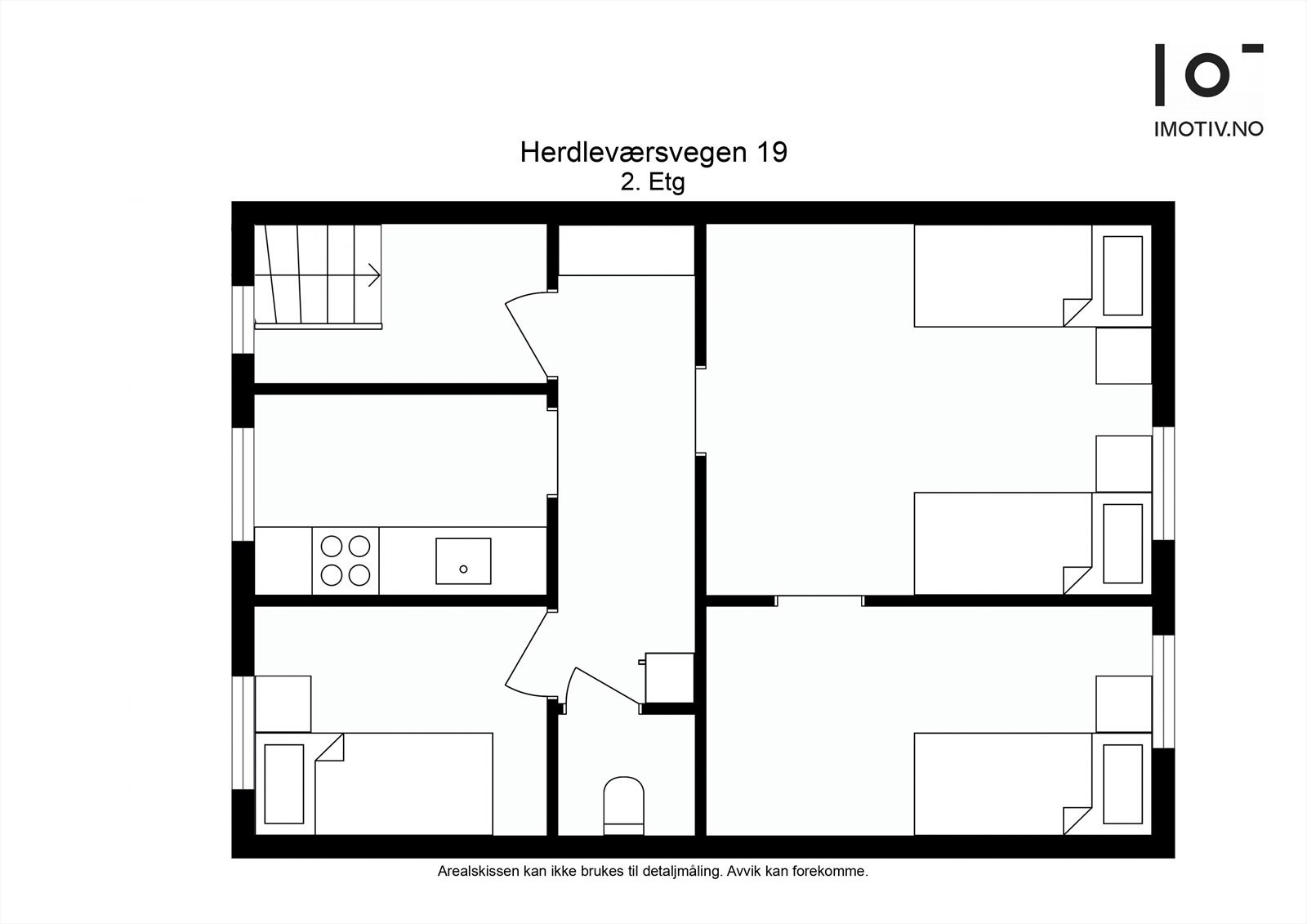 Plantegning naust 2.etasje. Galleribilde