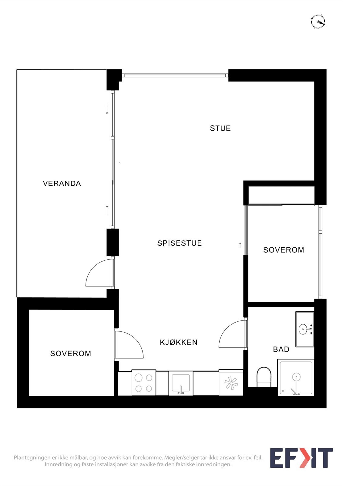 Plantegning. Galleribilde