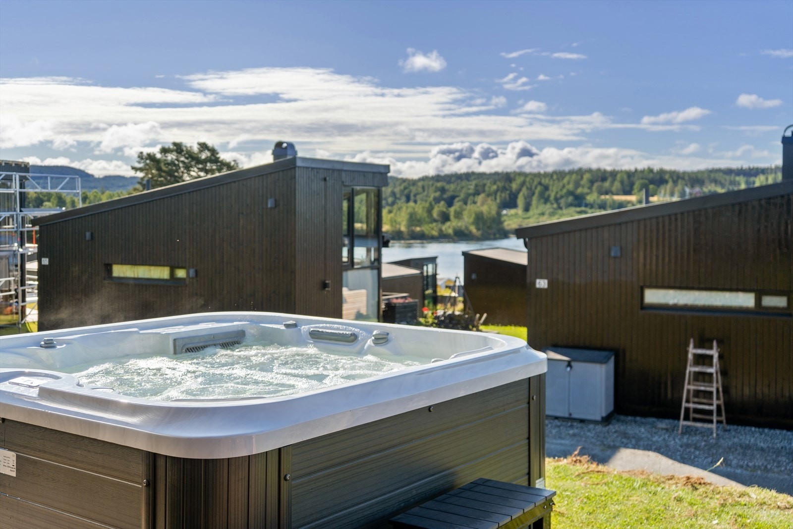 Utsikt mot Glomma. Galleribilde