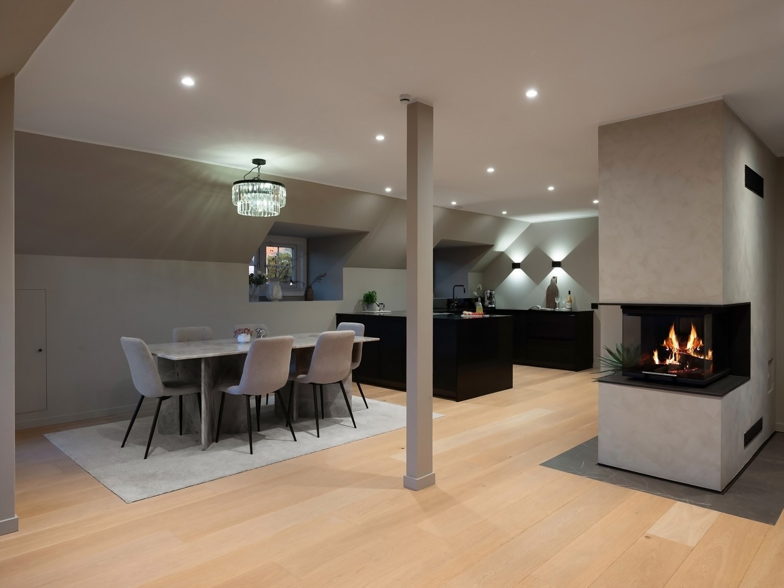 Kveldsstemning. Galleribilde