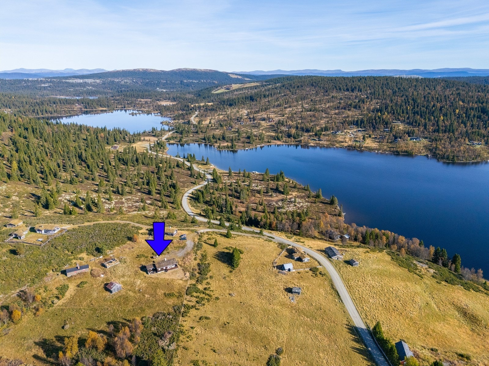 Her er man omgitt av gamle setergrender og majestetisk natur. Galleribilde