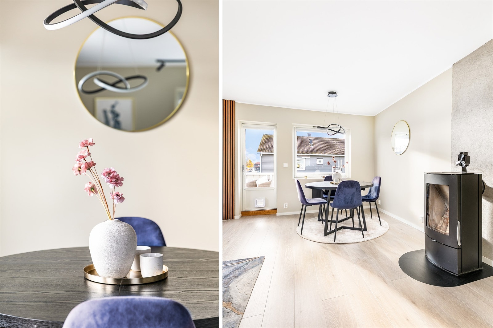 Skorsteinen er renovert i regi av borettslaget i senere år.
Balkongdøren og alle vinduer er fra 2007. Galleribilde