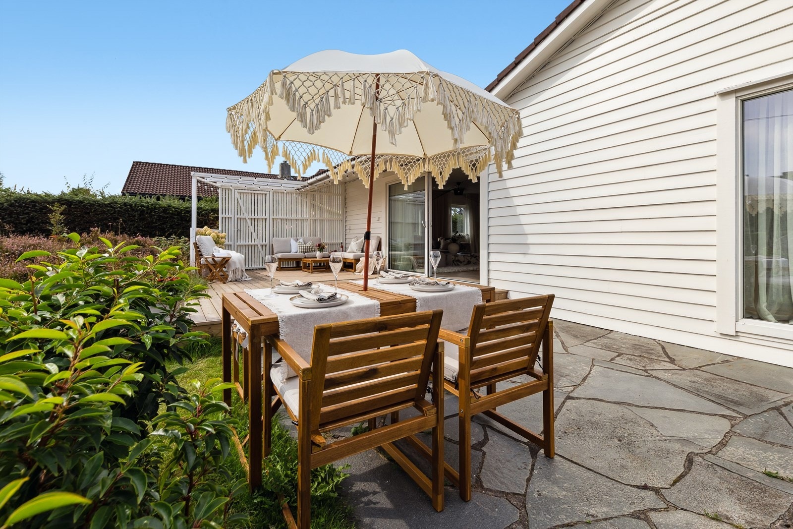 Her kan man nyte fine sommerdager! Galleribilde