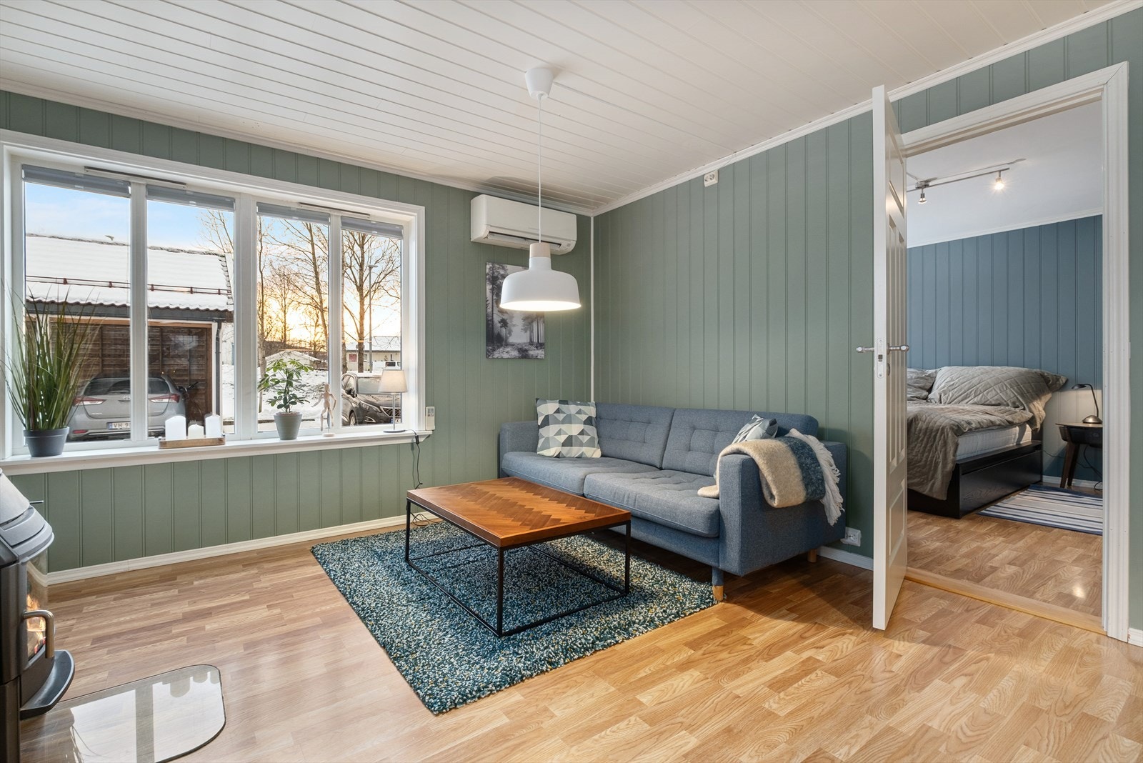 Sore vindusflater slipper inn godt med dagslys Galleribilde