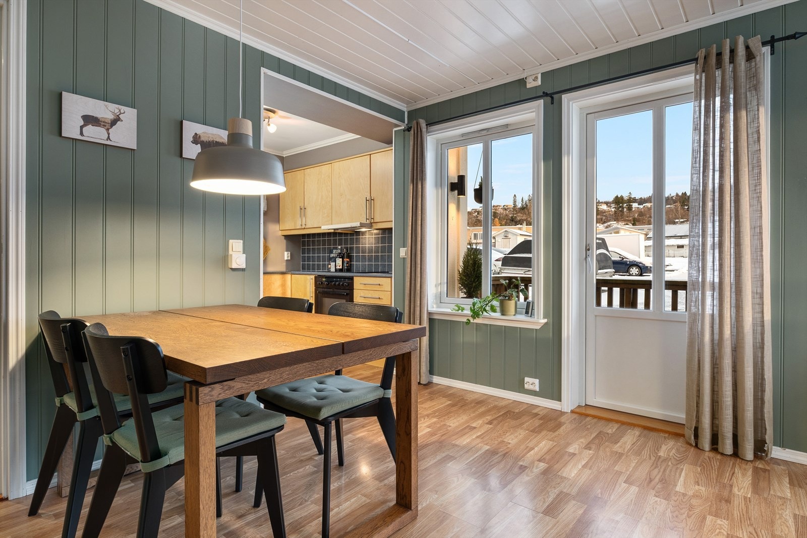 Utgang til terrasse Galleribilde