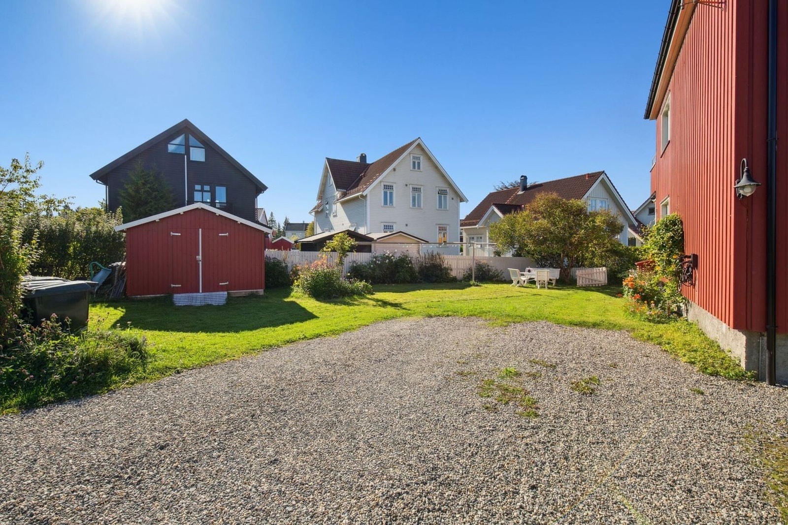 I 2023 ble det bygget felles sykkelbod. Galleribilde