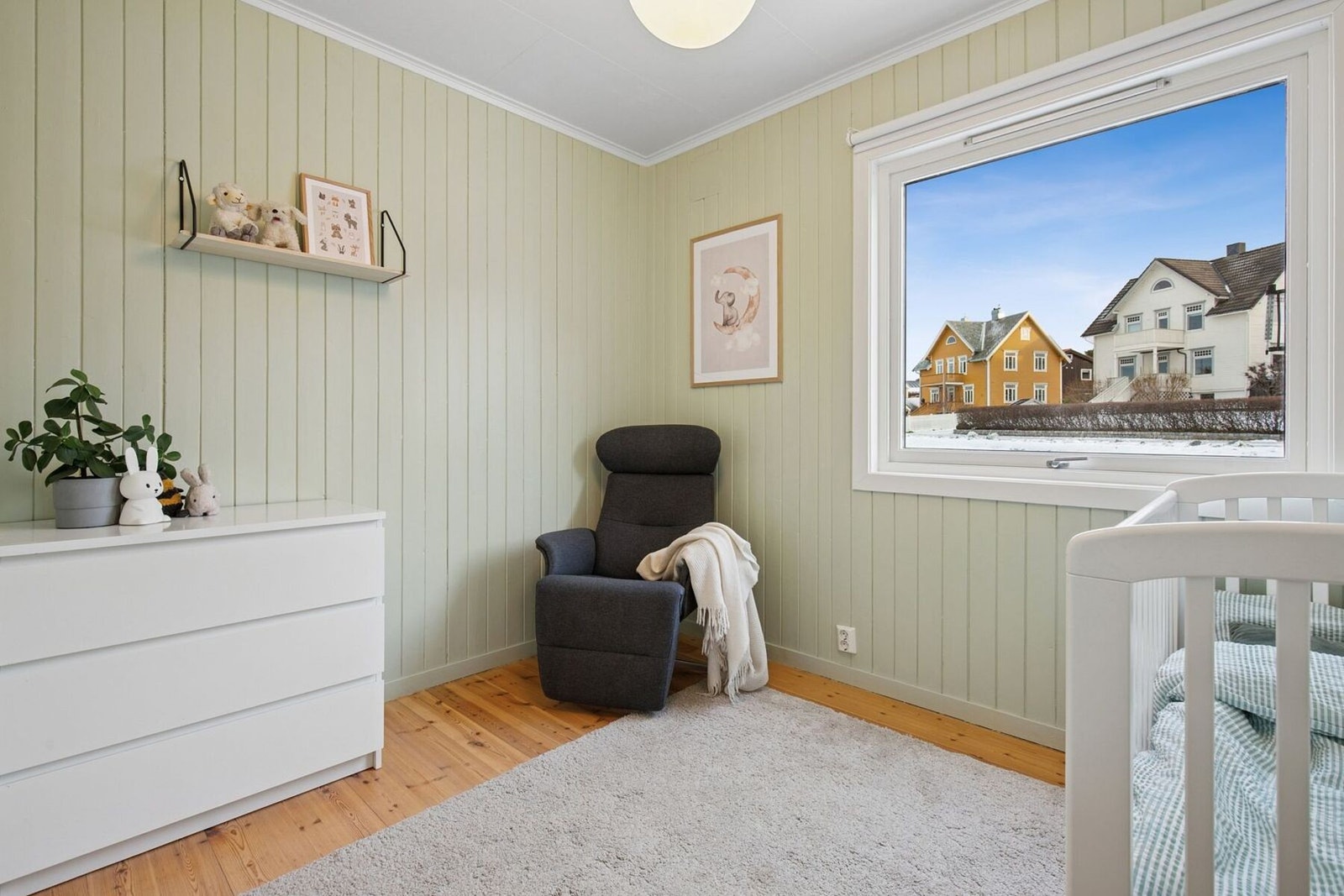 Rommene måler hhv. 12 og 7,5 kvm. Galleribilde